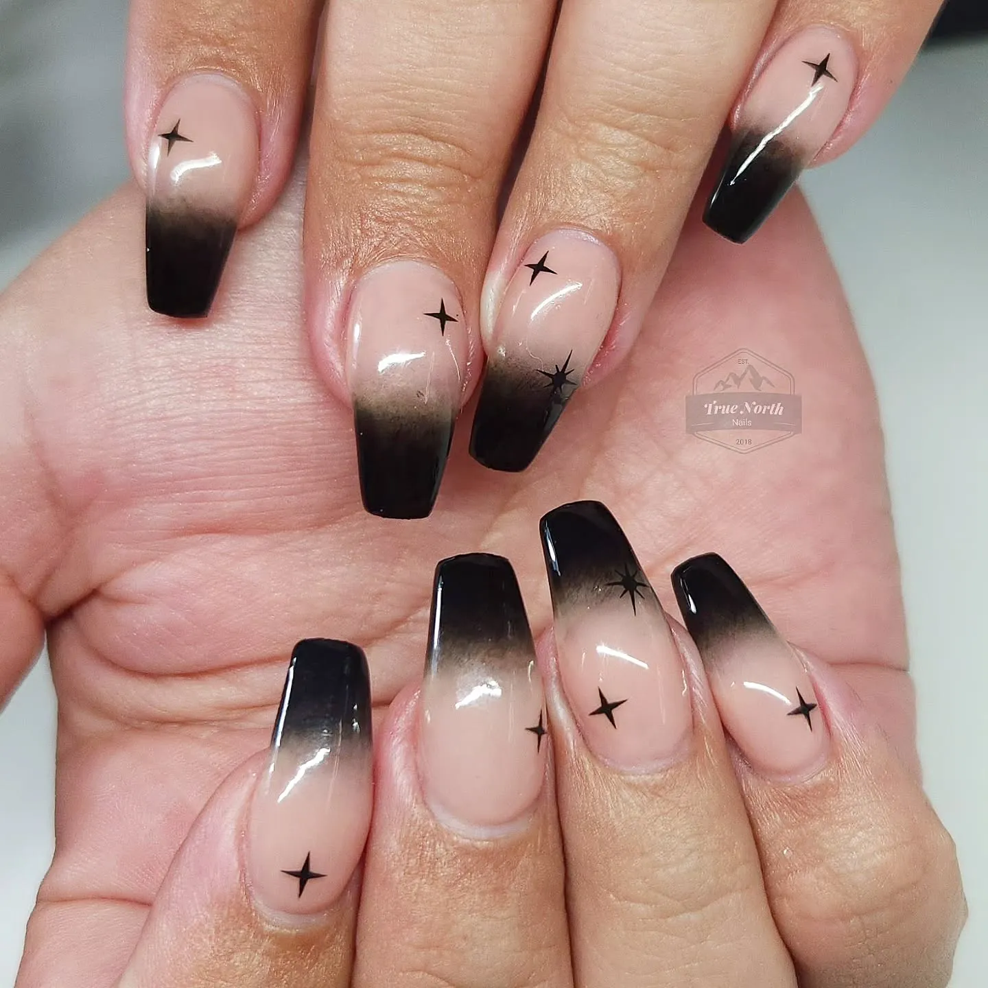 French Ombre Nails