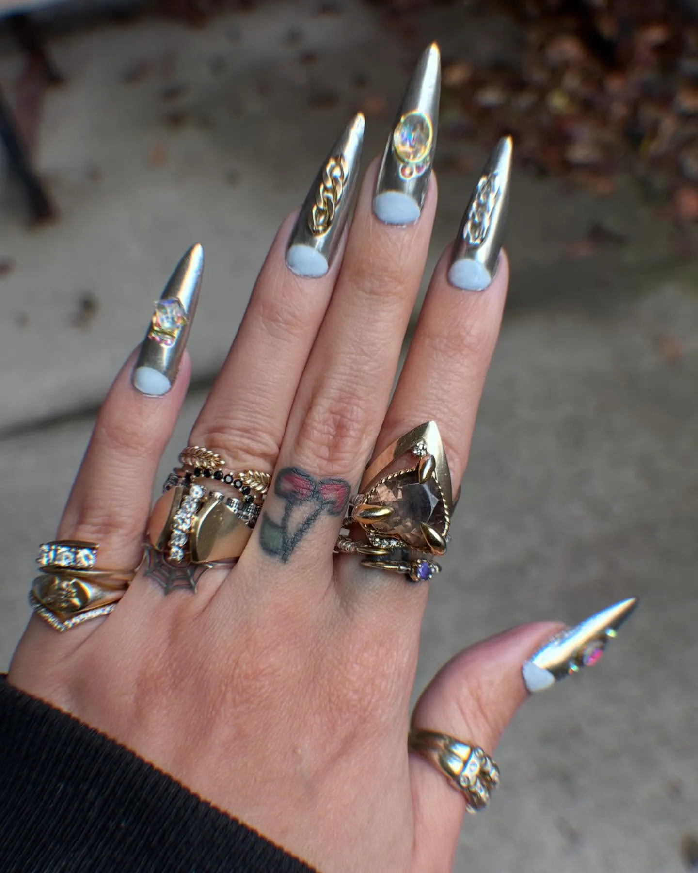 Half-Moon Nails