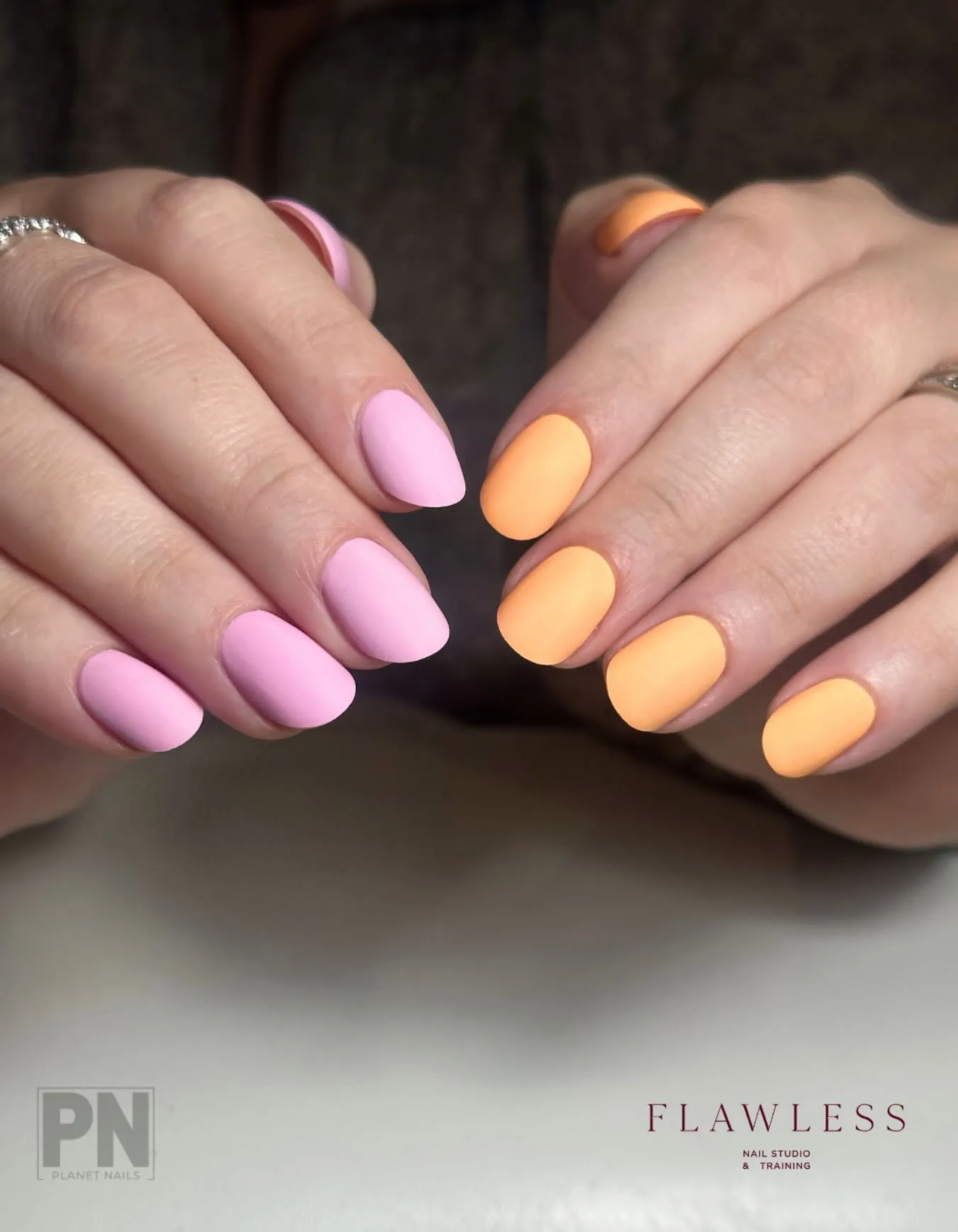 Press-On Short Matte Nail Designs
