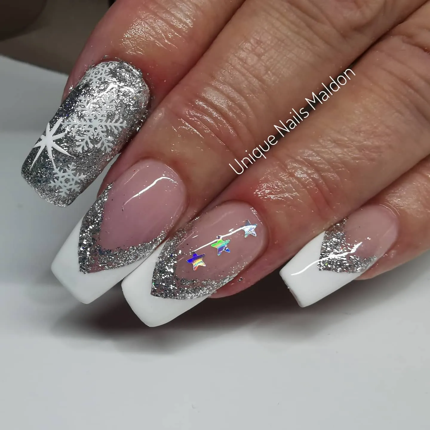 Chevron Nails