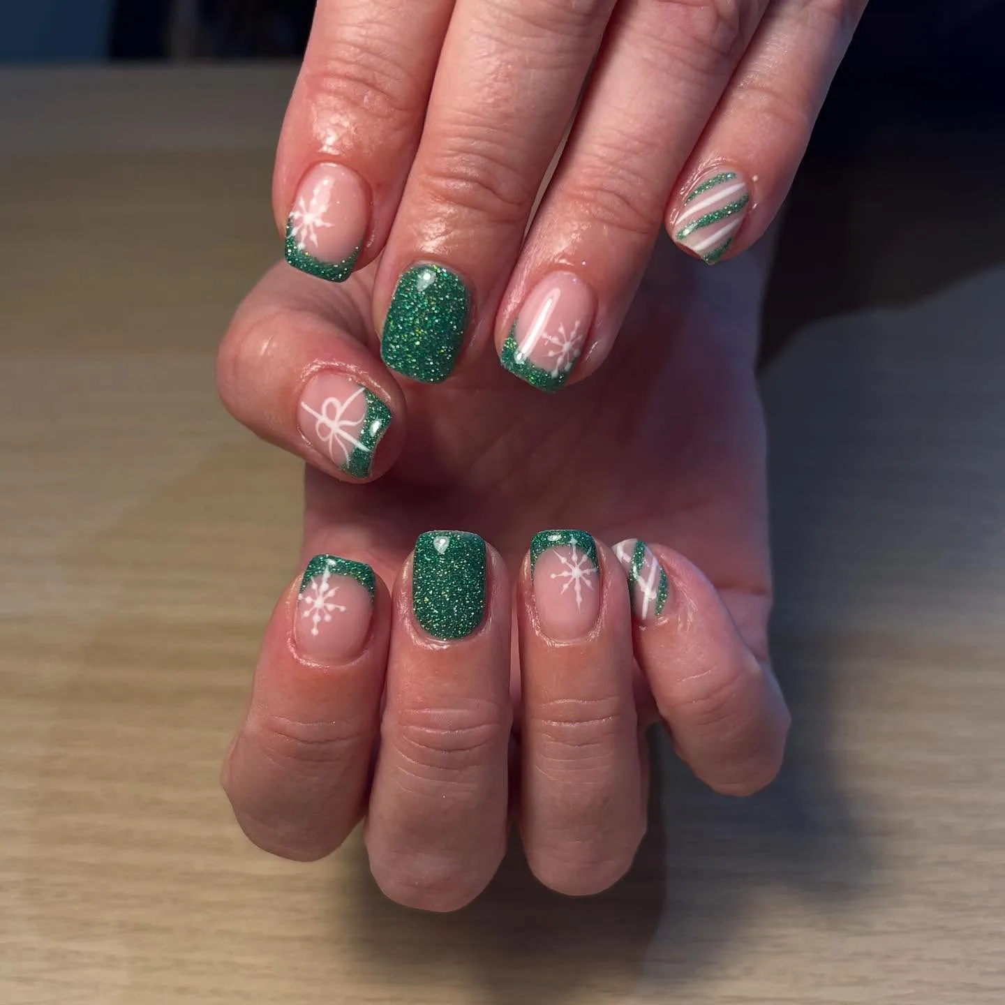 Negative Space Nails