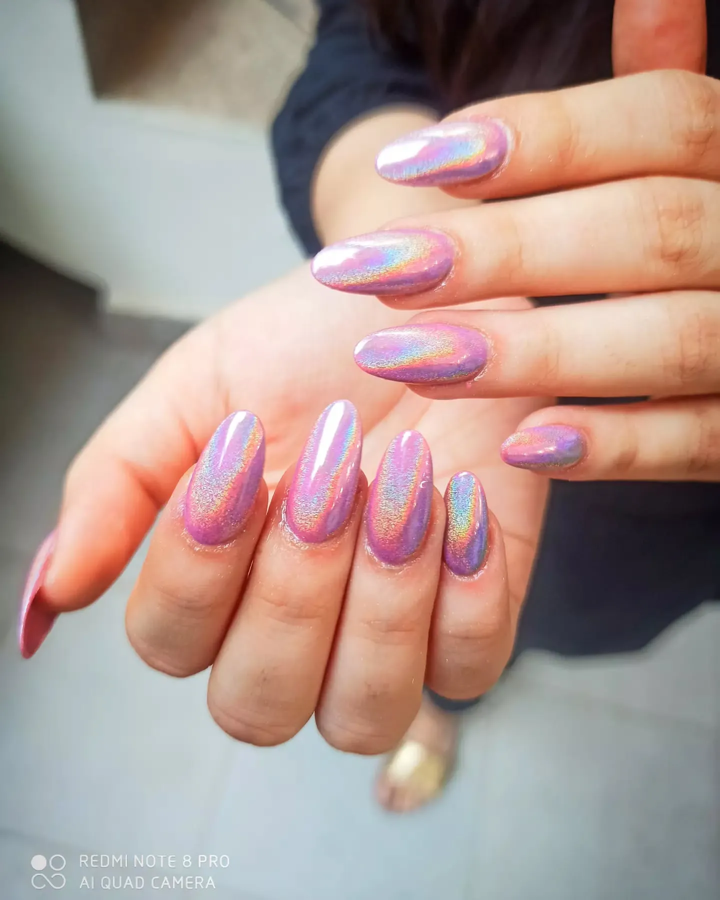 Holographic Nails