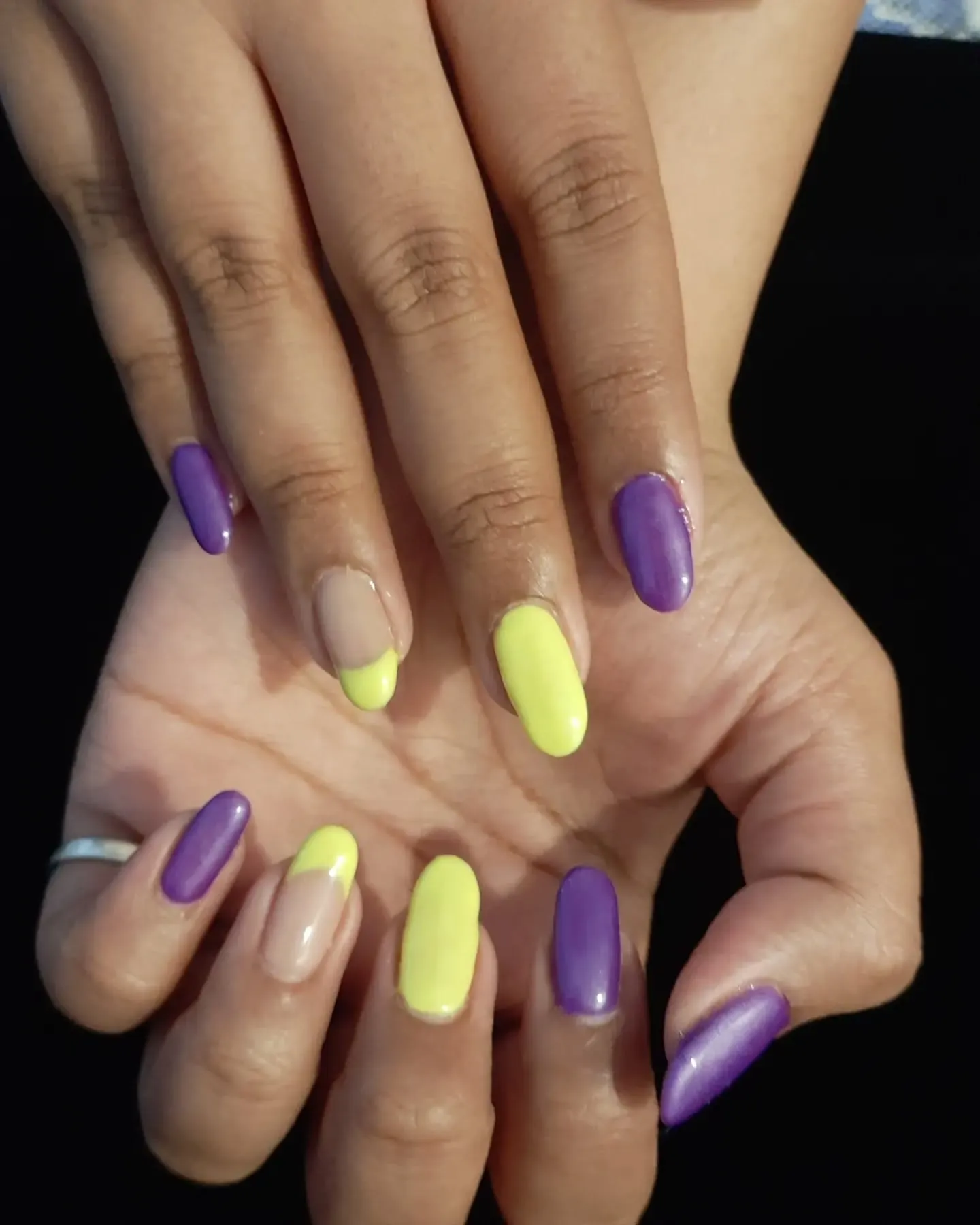 Two-Tone Nails