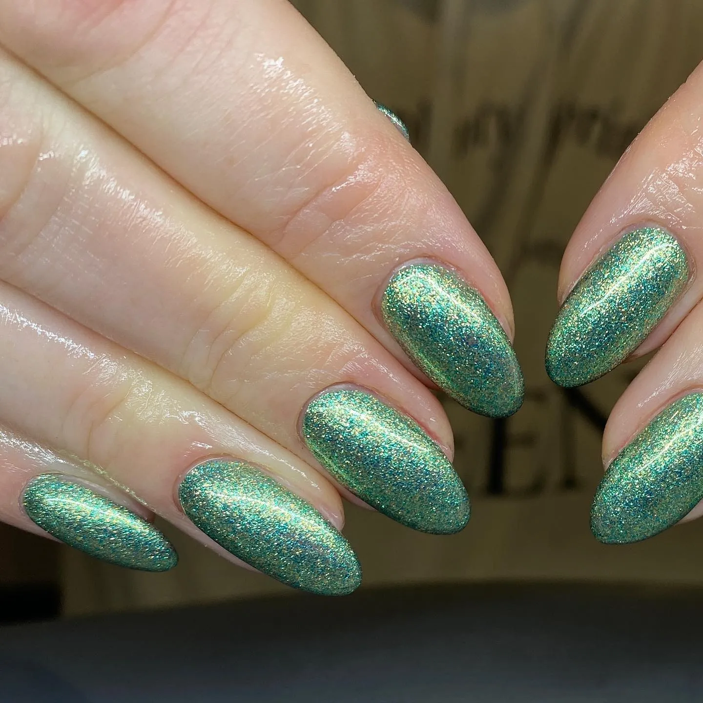Mint Green Nails