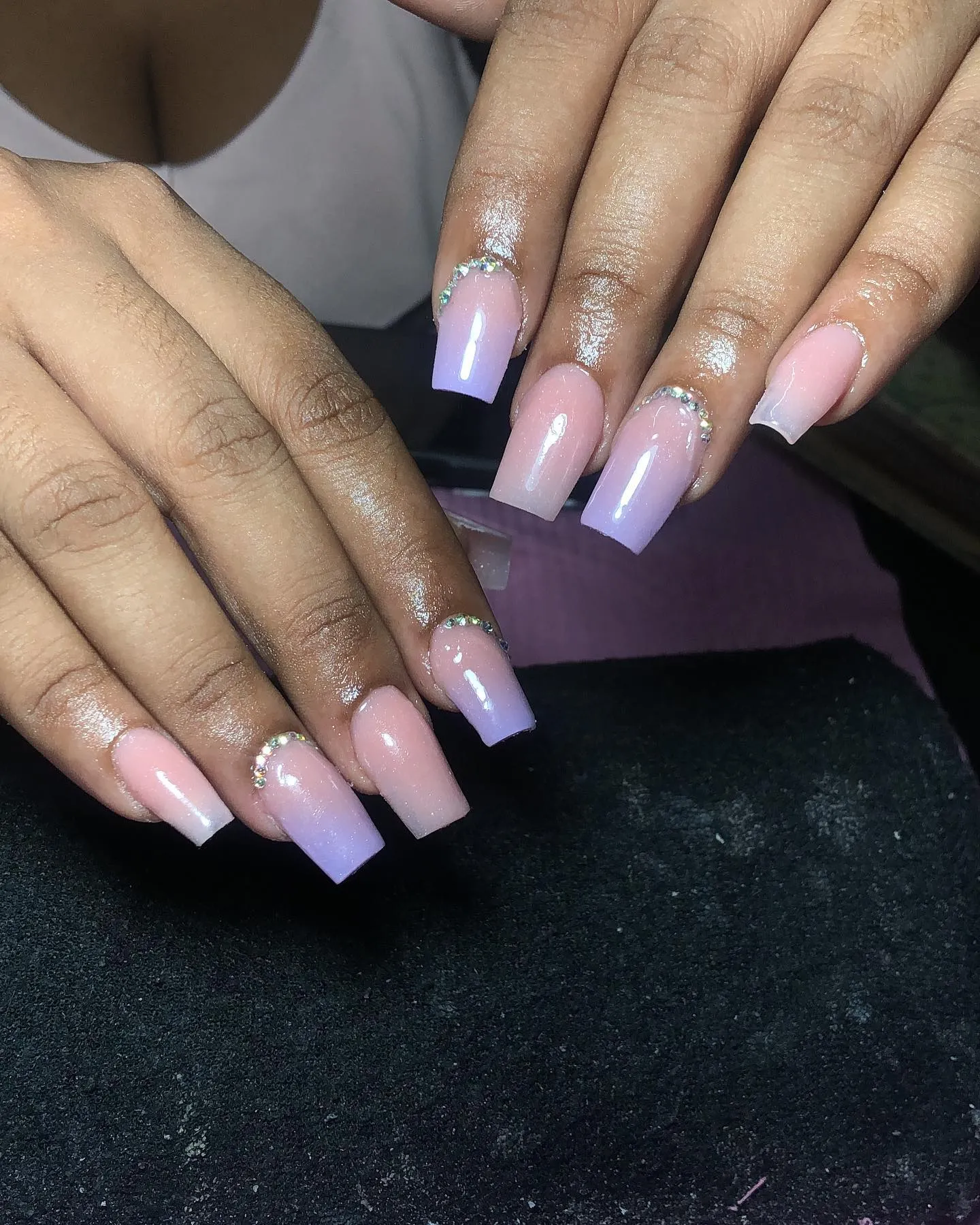 Purple with Glow-in-the-Dark Designs