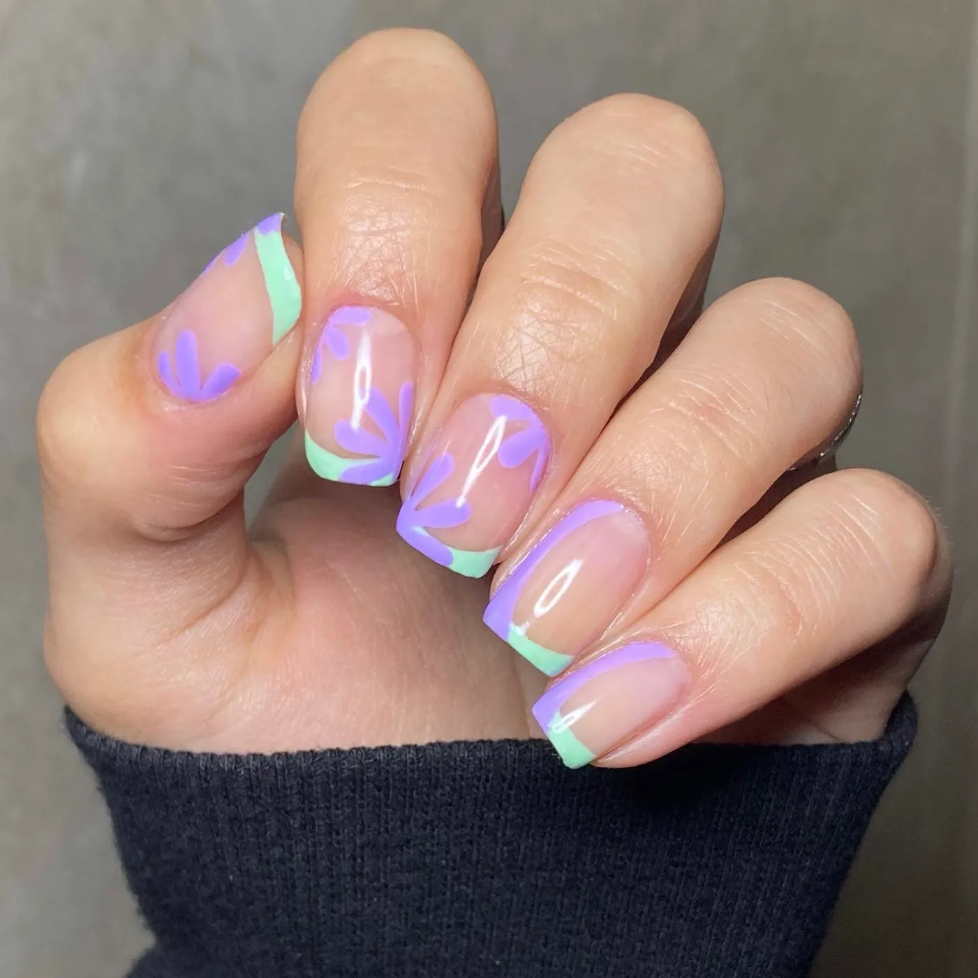 Purple and Neon Green Halloween Mix