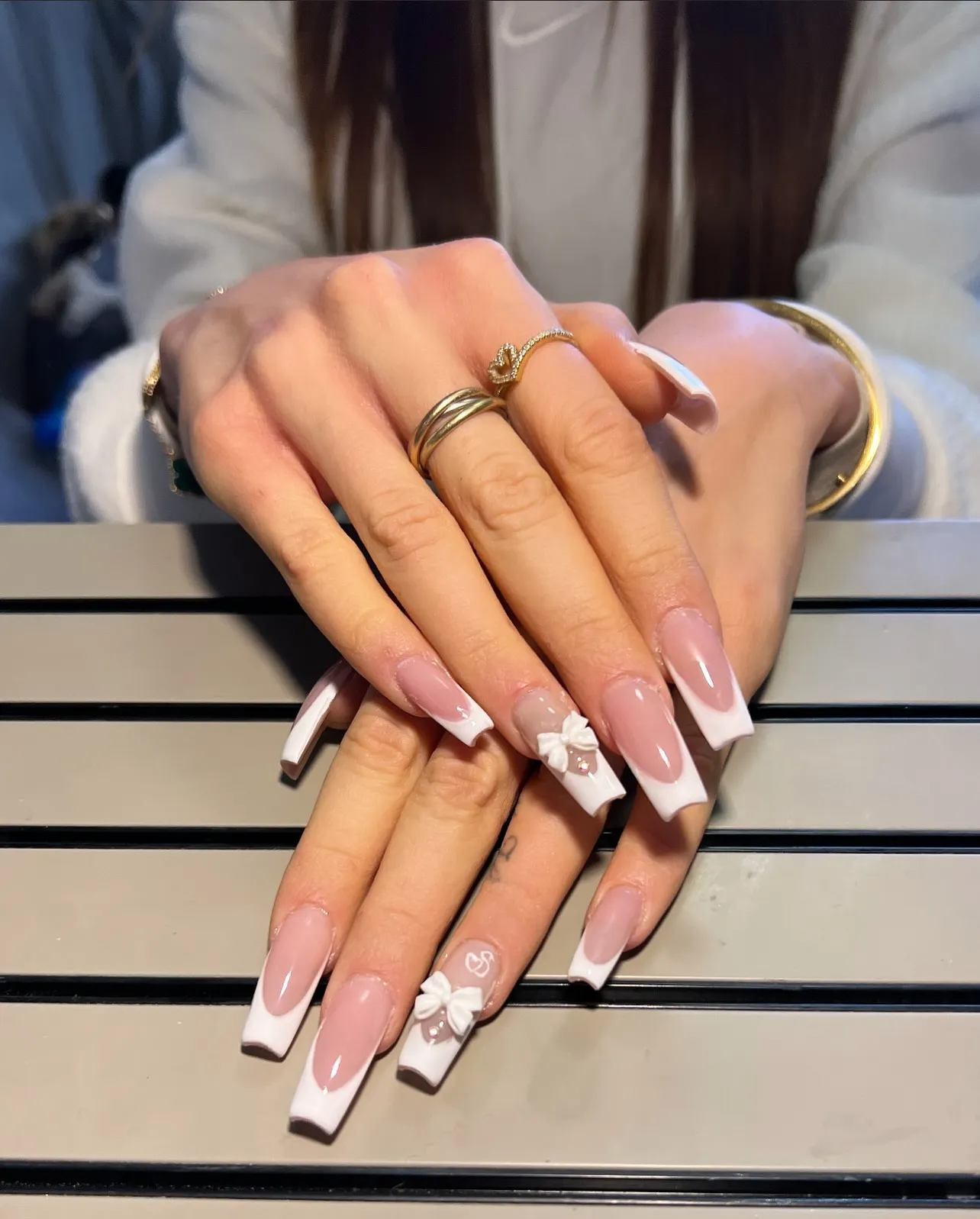 Baby Doll Pink Halloween Glitter Nails