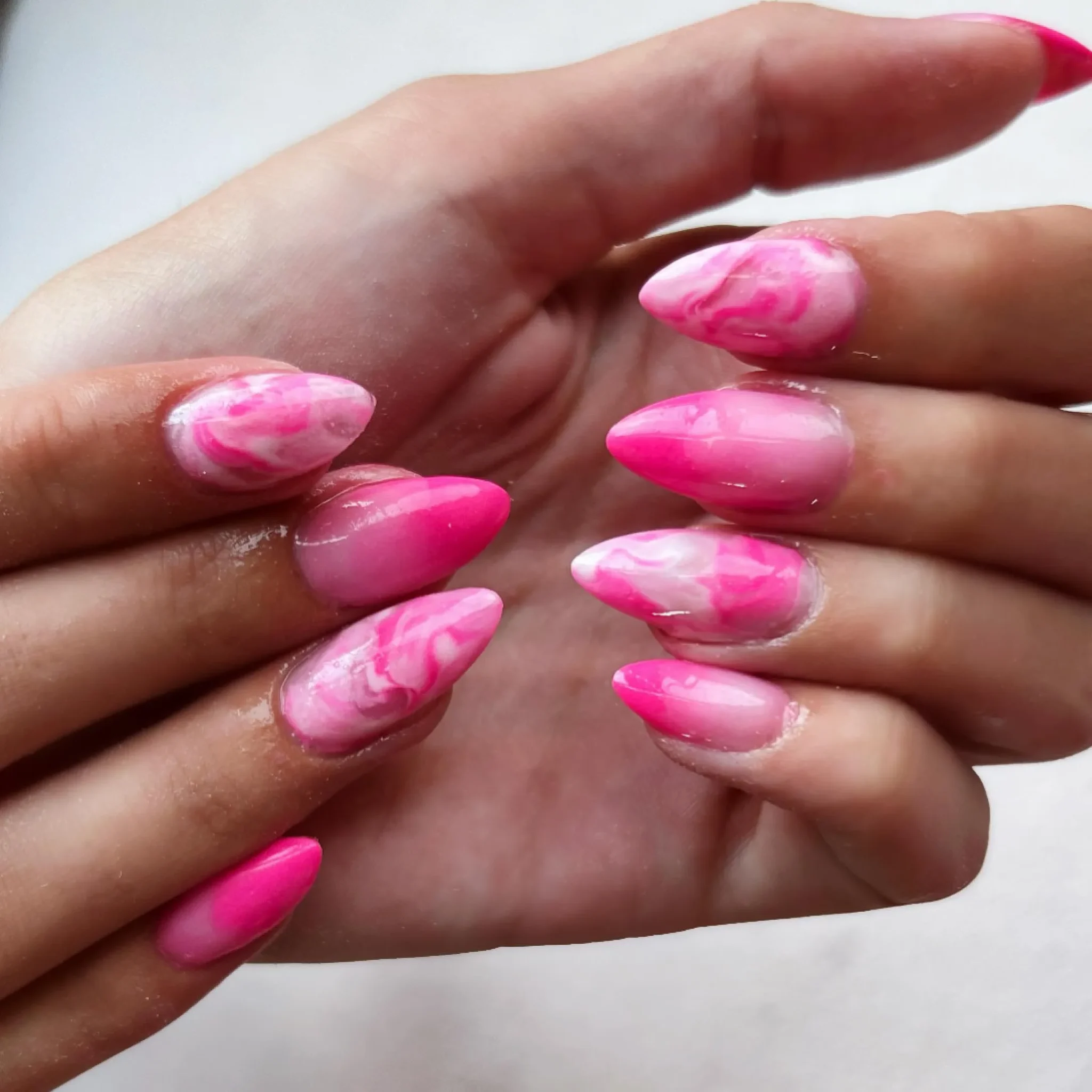 Pink Marble Halloween Designs