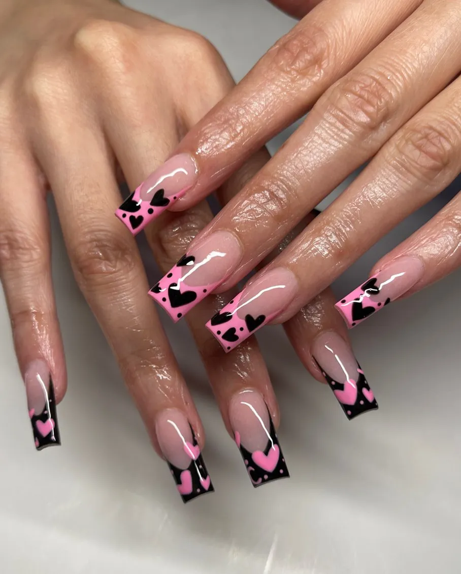 Pink, Nude & Black Halloween Combo