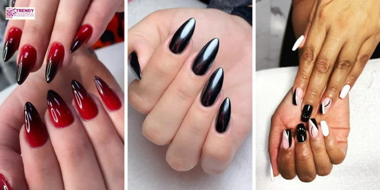 40 Sleek and Stylish Black Chrome Nails You Must Try