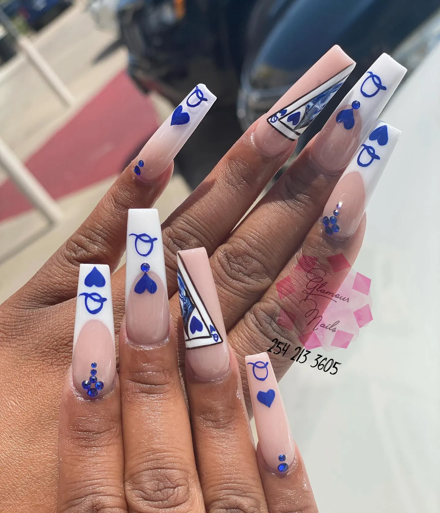 Mystical Tarot Card-Inspired Nails