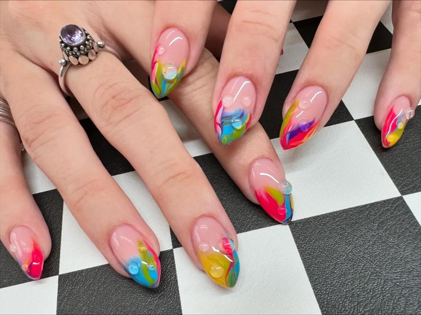 Potion Bottle Nail Art