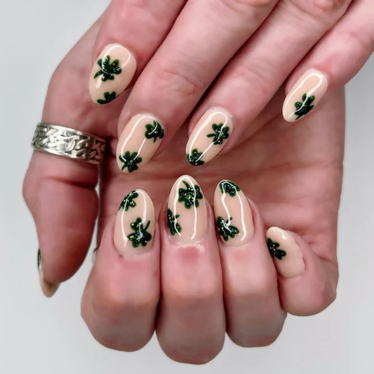 Shamrock Nail Art Ideas Shamrock Nail Art Ideas