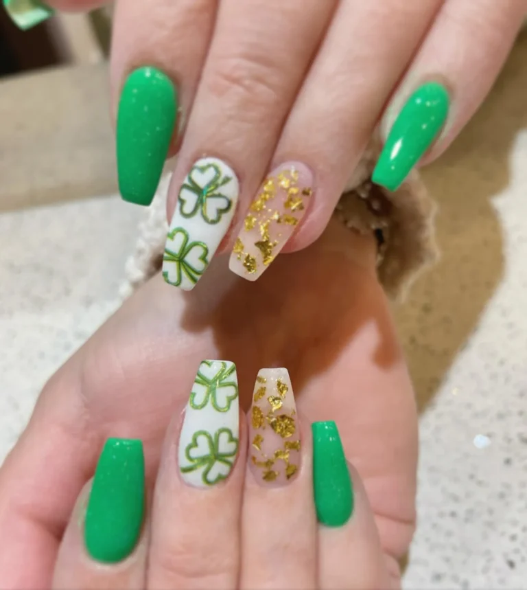 Shamrock Nail Art Ideas Shamrock Nail Art Ideas