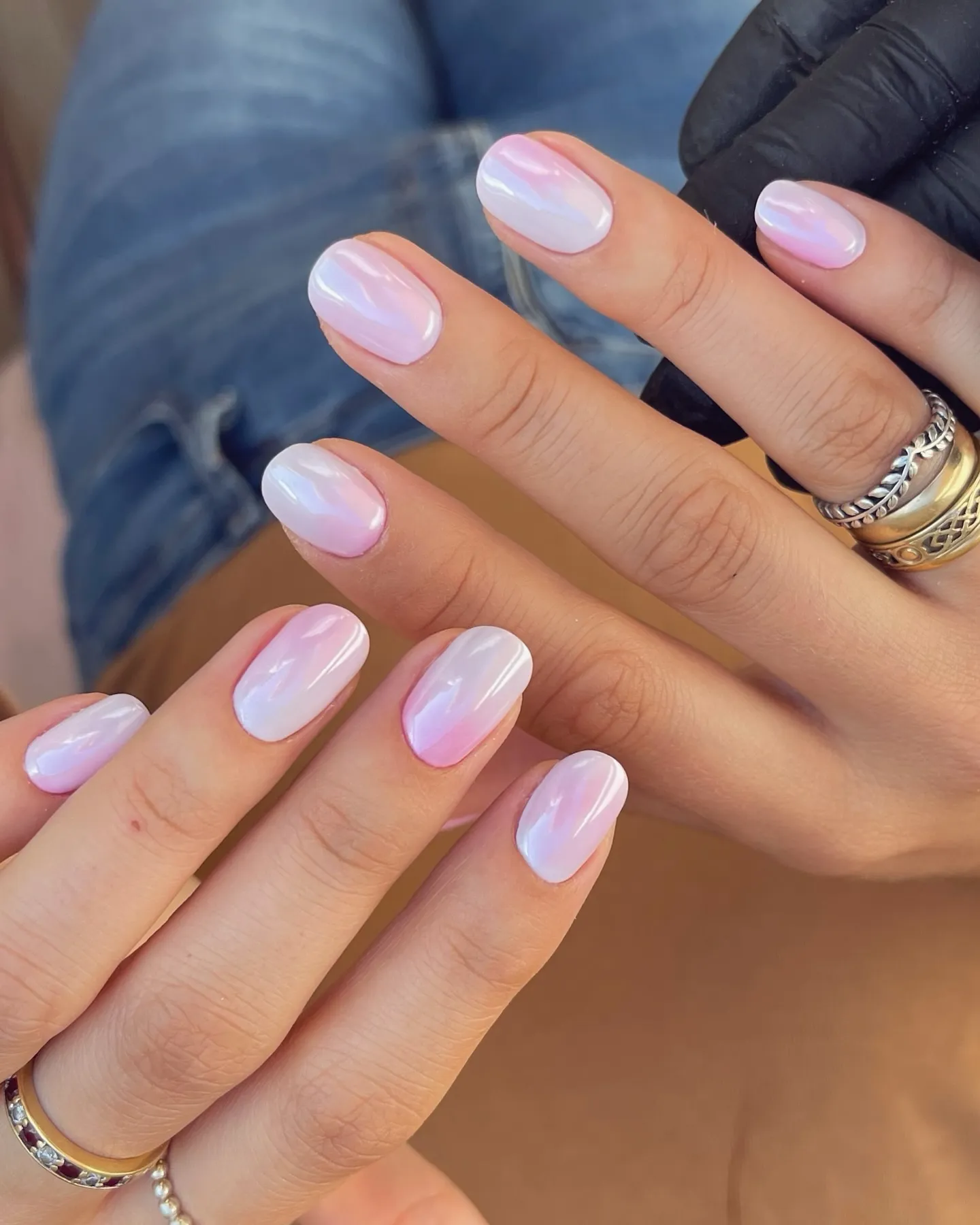 Baby Pink Nails