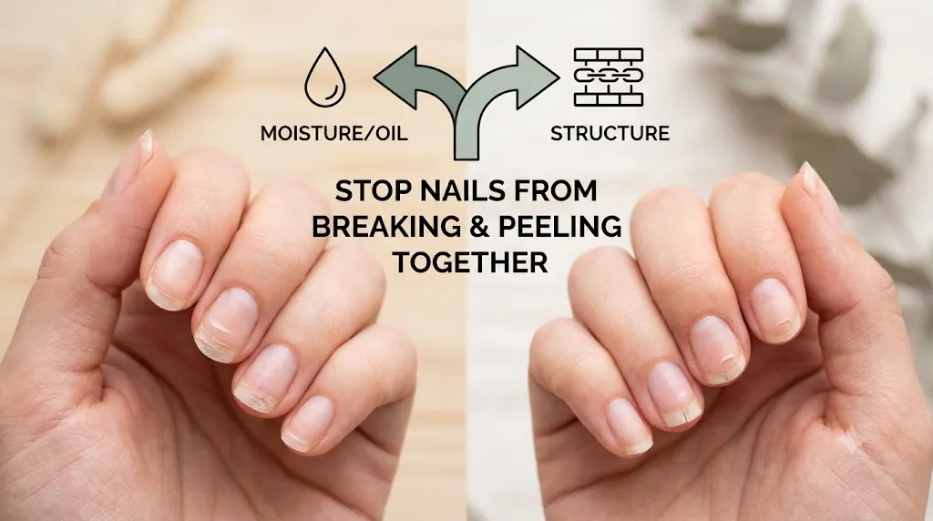 How to Stop Nails from Breaking and Peeling at the Same Time