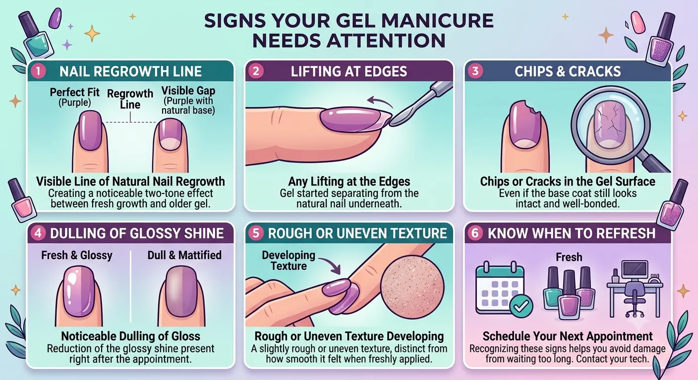 Signs Your Gel Manicure Needs Attention