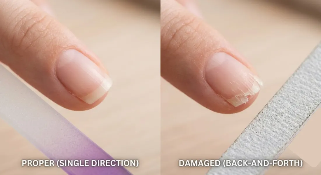 How to File Nails Properly (Without Weakening Them)
