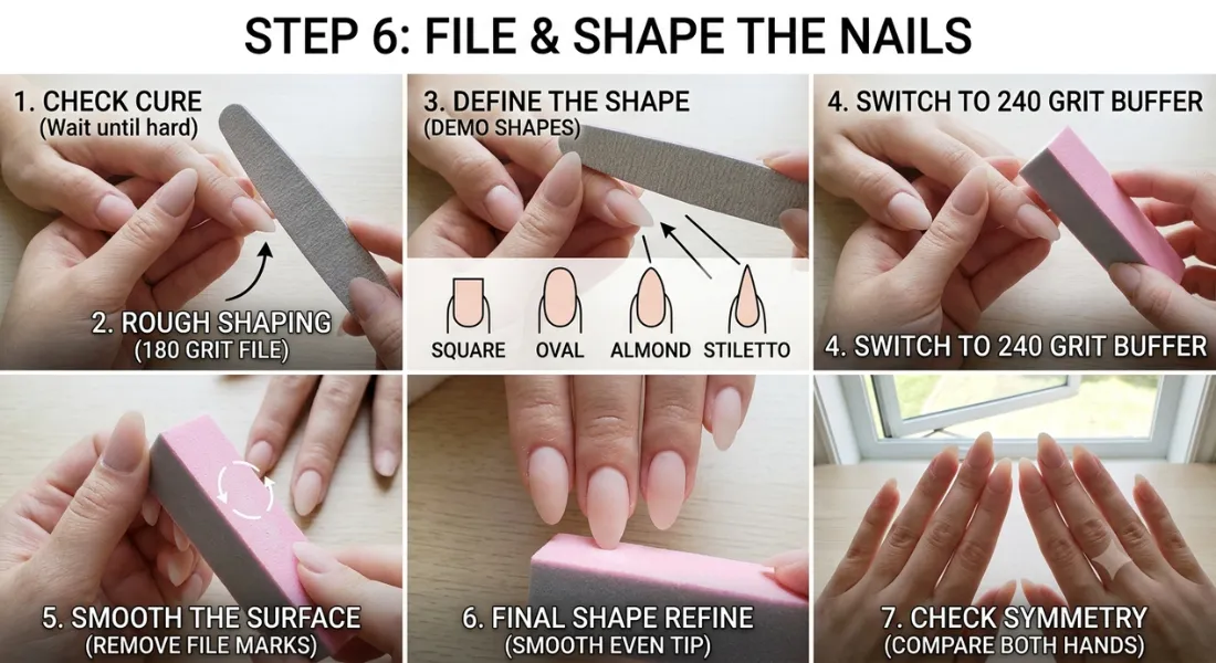 Step-by-Step: How to Do Acrylic Nails at Home