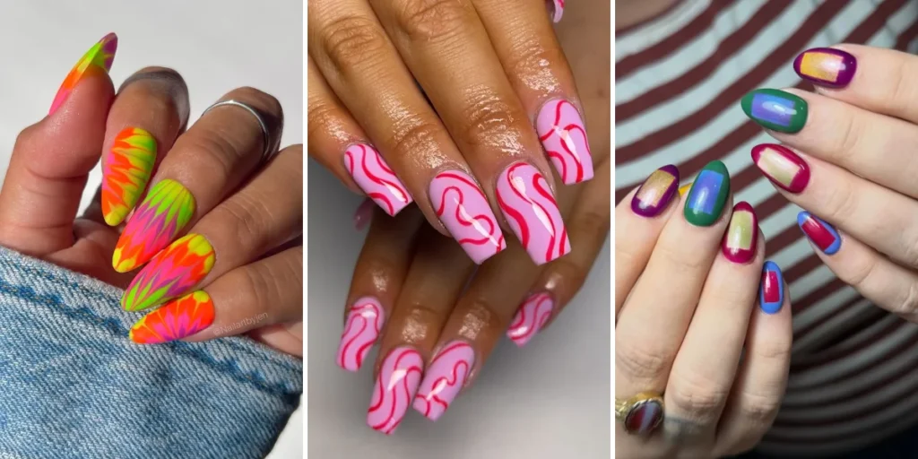 25 Abstract Nails Ideas for Creative and Artsy Manicures