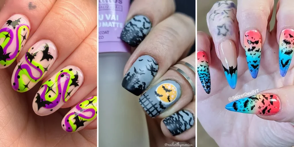 22 Bat Nails Ideas for a Spooky and Stylish Halloween