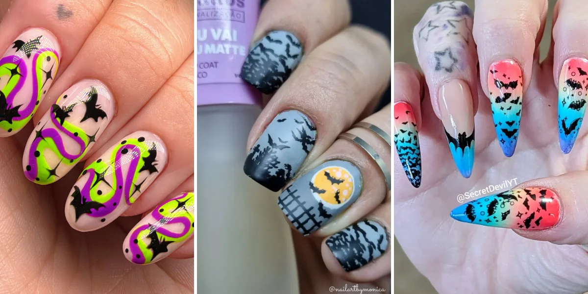 22 Bat Nails Ideas for a Spooky and Stylish Halloween