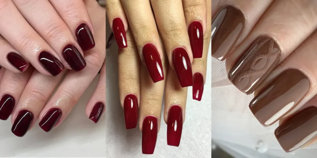 31 Cherry Mocha Nails Ideas for Deep, Cozy Manicures