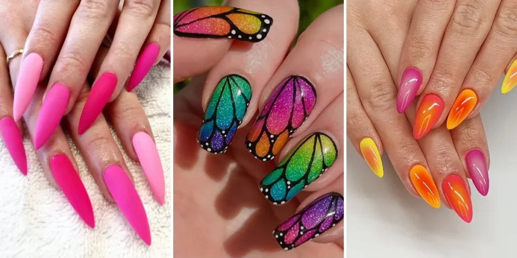 32 Colorful Stiletto Nails Ideas for a Bold Statement