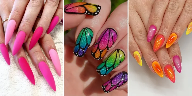 32 Colorful Stiletto Nails Ideas for a Bold Statement