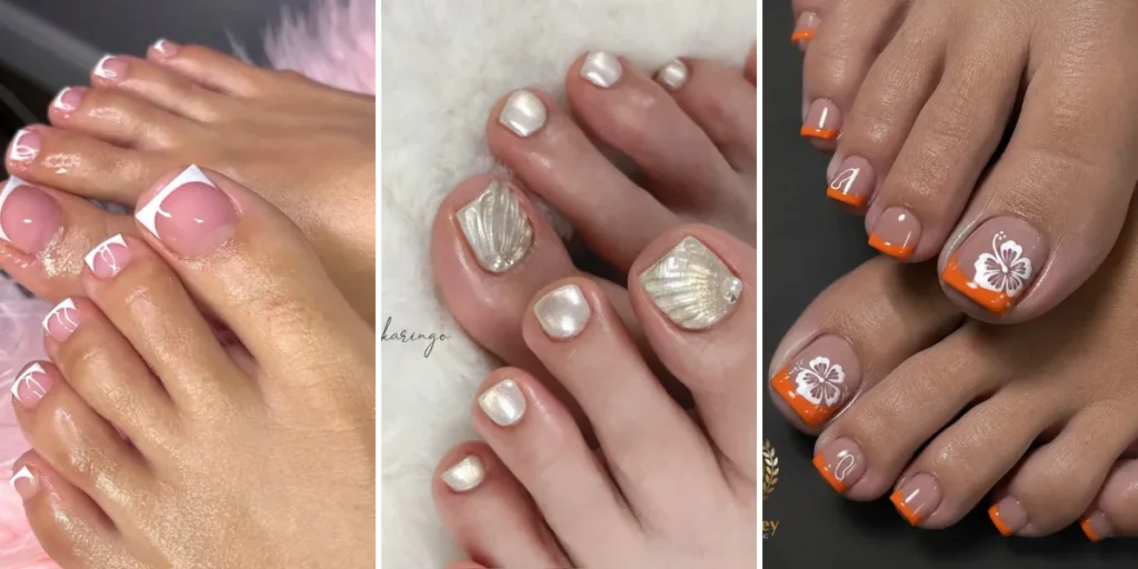 28 French Pedicure Ideas for Pretty, Polished Toes