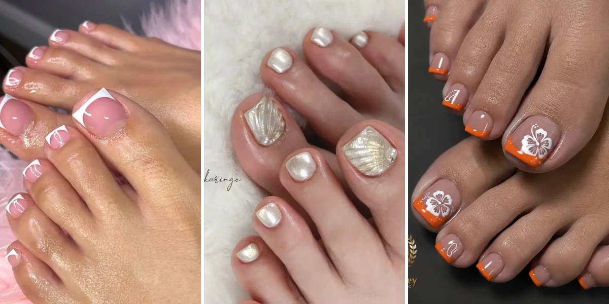 28 French Pedicure Ideas for Pretty, Polished Toes
