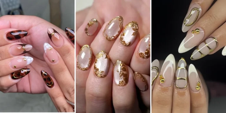 33 Gold Foil Nails Ideas for a Luxe, Shimmering Finish