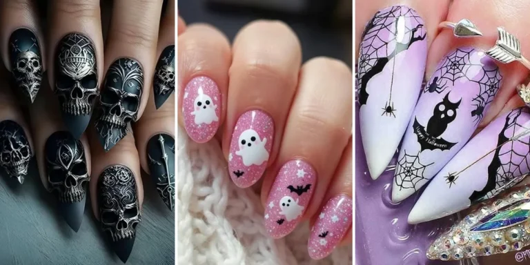 24 Halloween Stiletto Nails Ideas From Spooky to Cute