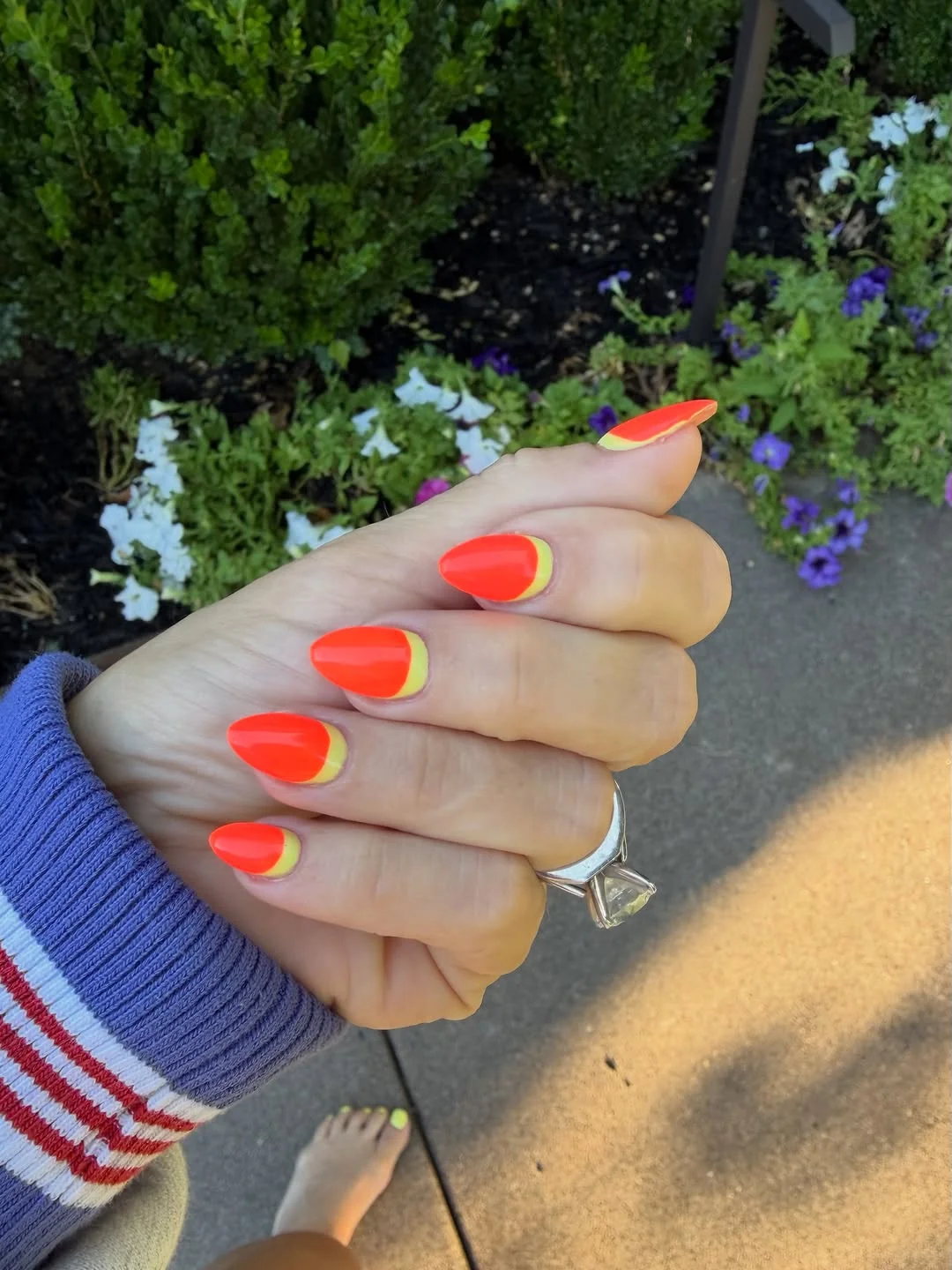 Elegant Reverse French Nails Nail Design Elegant Reverse French Nails nail design idea