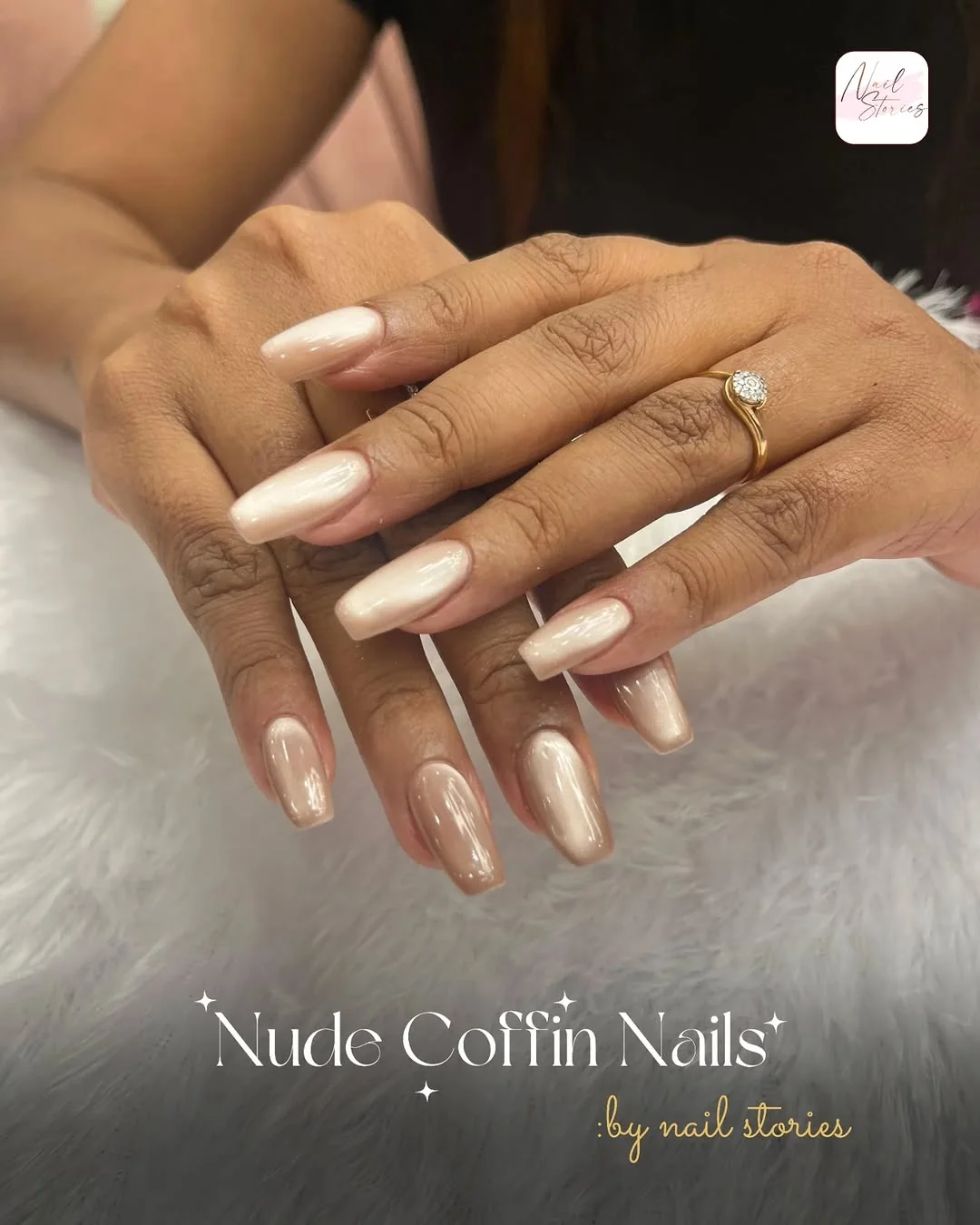Neon Nude Nail Design Neon Nude nail design idea