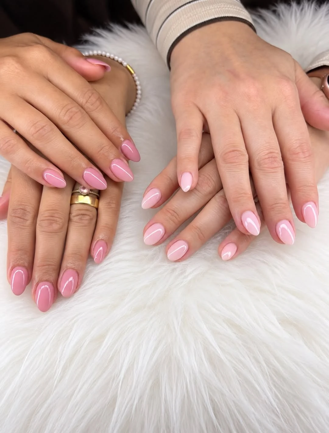 Soft Pink Square Nail Design Soft Pink Square nail design idea