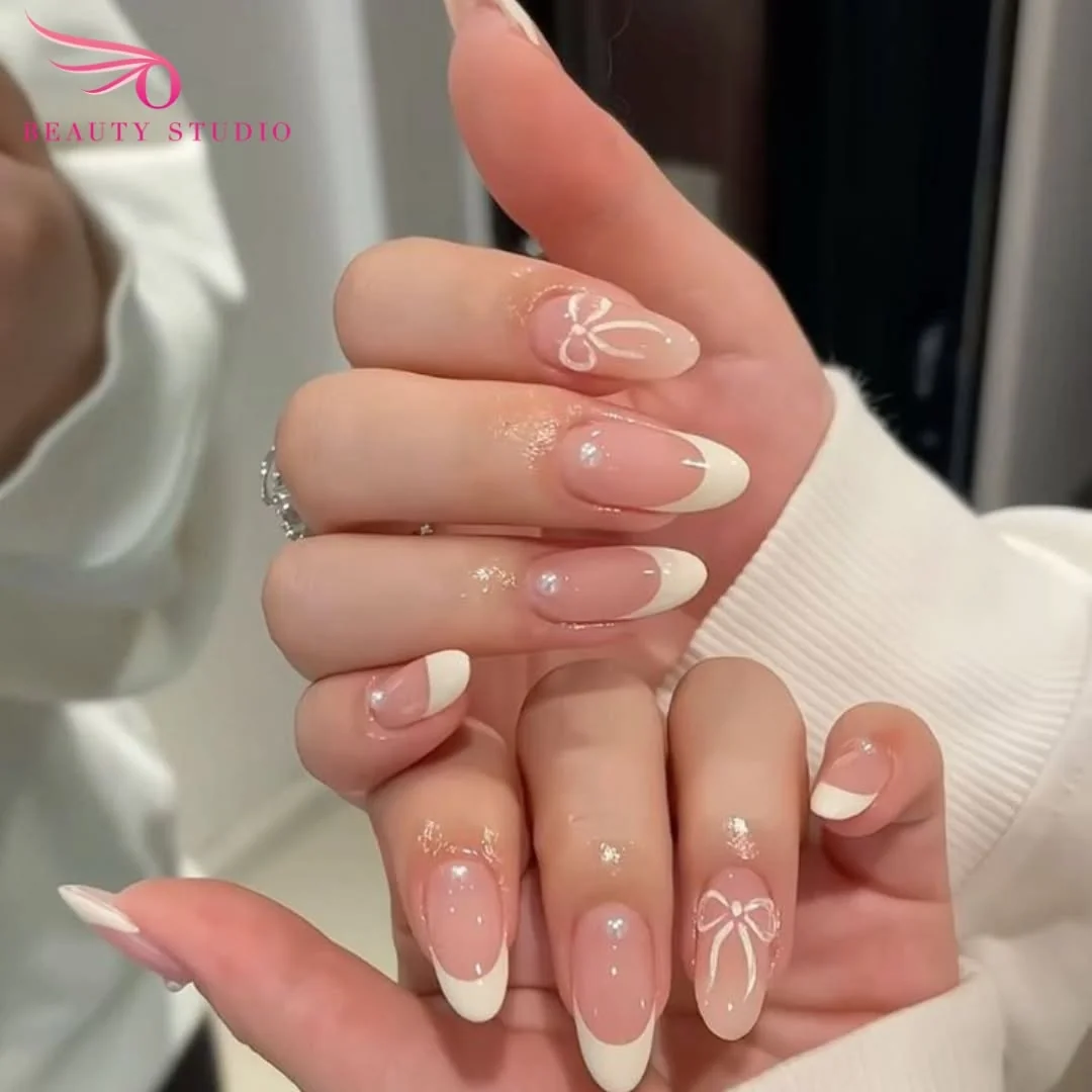 Soft Pink Office Nail Design Soft Pink Office nail design: nude pink french short