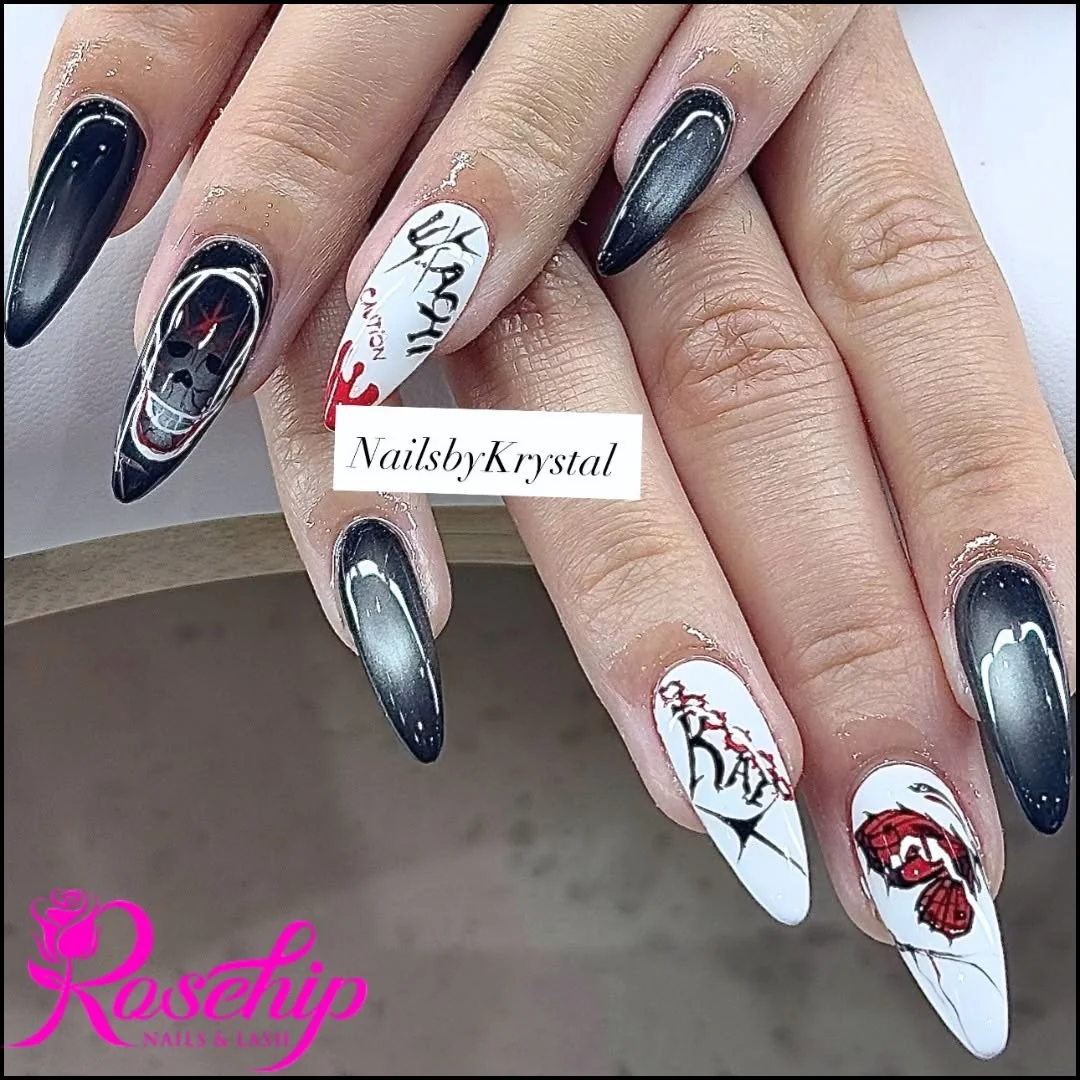 Soft Skull Nails Nail Design Soft Skull Nails nail design idea