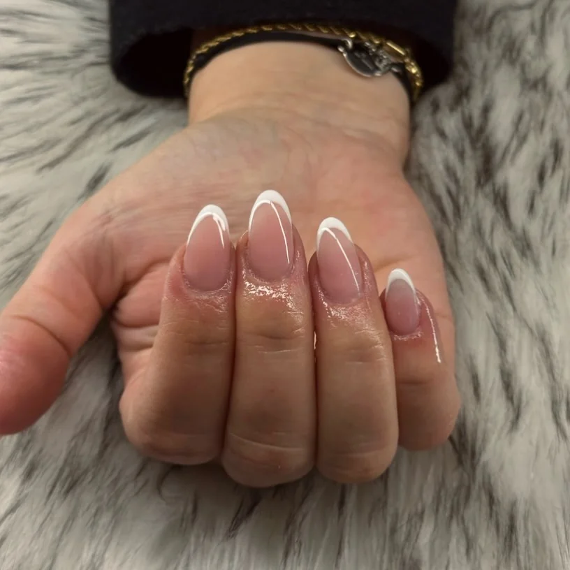 Deep Oval nail design idea
