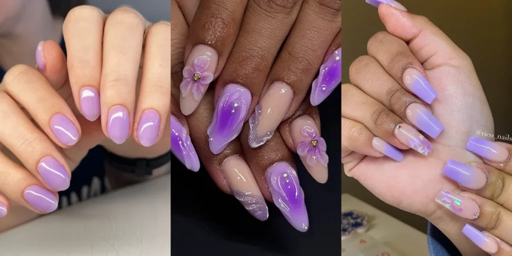28 Lavender Nails Ideas for Soft, Dreamy Manicures