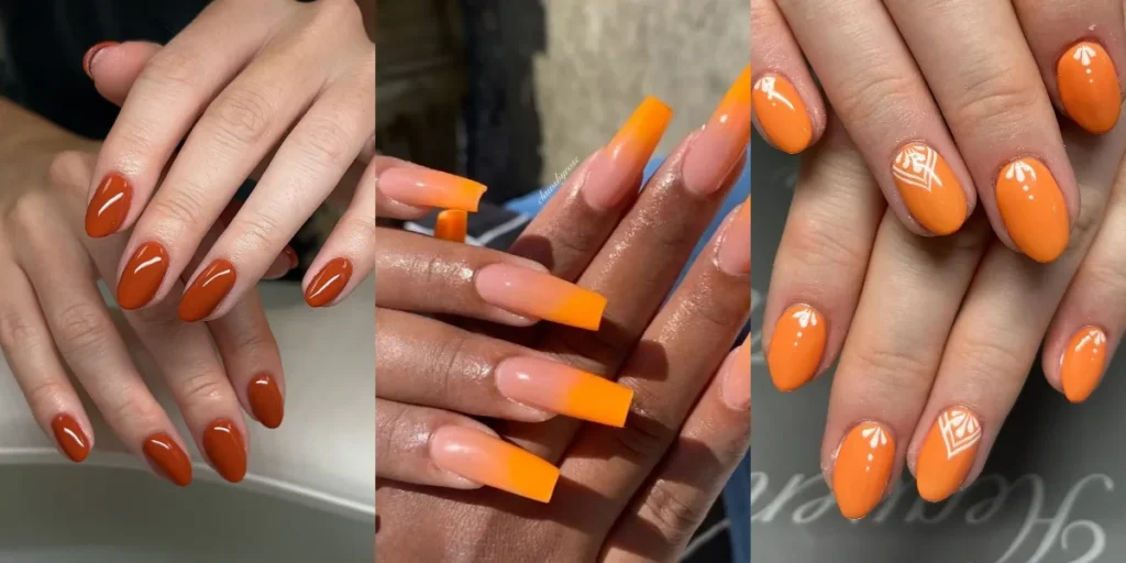 33 Orange Nails Ideas for Bold, Sunny Manicures