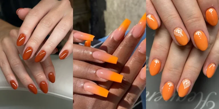 33 Orange Nails Ideas for Bold, Sunny Manicures