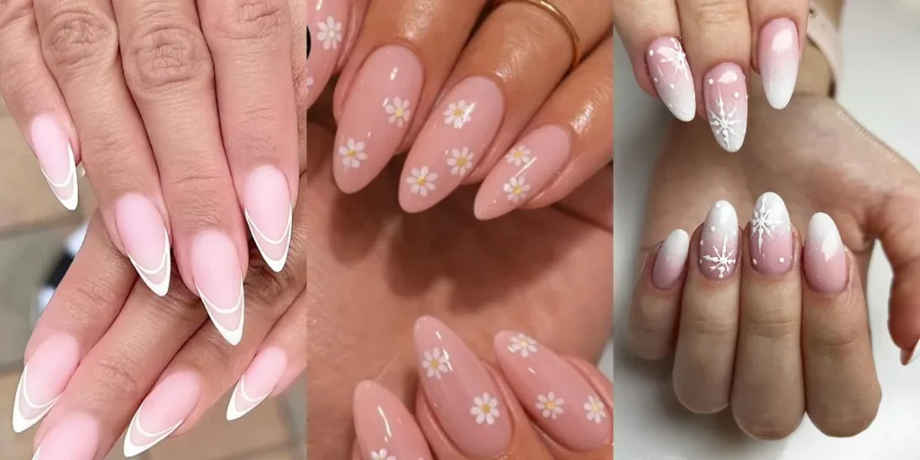 31 Pink and White Nails Ideas for Sweet, Soft Manicures