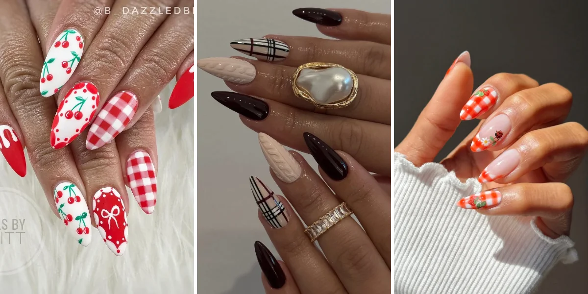 29 Plaid Nails Ideas for a Cozy, Preppy Manicure