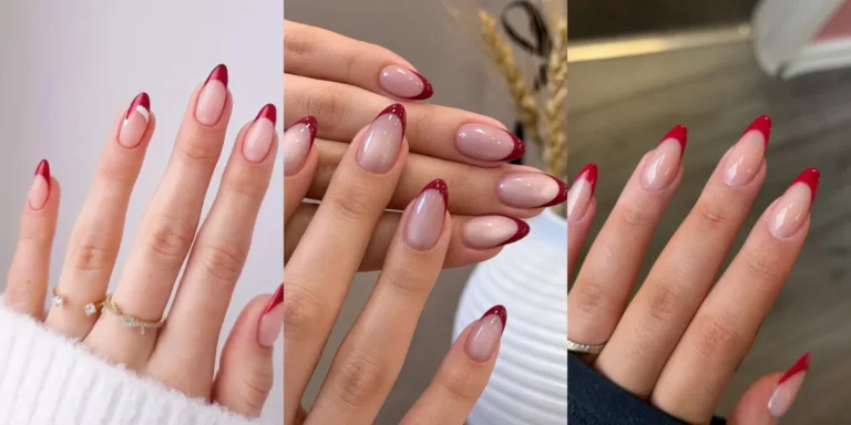 21 Red French Tip Nails Ideas for Bold, Classy Manicures