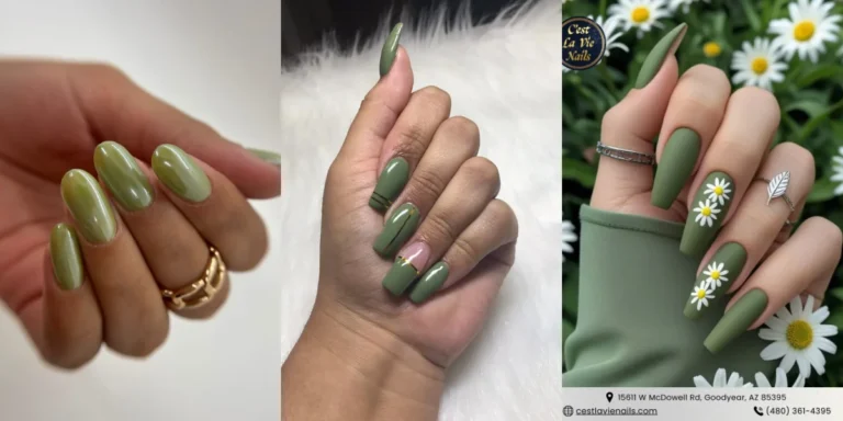 21 Sage Green Nails Ideas for Calm, Earthy Manicures