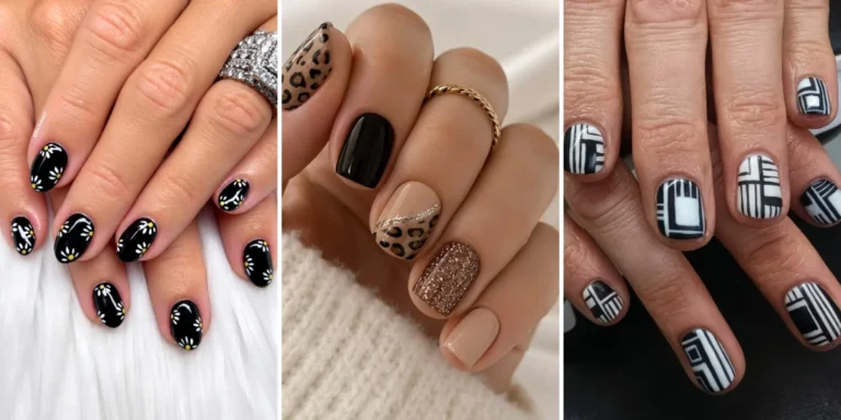 27 Short Black Nails Ideas That Look Chic, Not Harsh