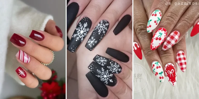 28 Short Christmas Nails Ideas That Are Festive Yet Simple