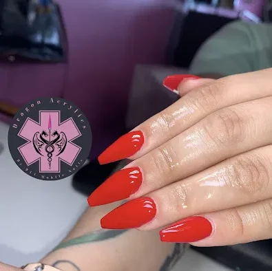 Dragon Acrylics by 911 Mobile Nails: Nail Designs