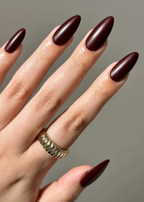 Brown Nails - Fall Nails